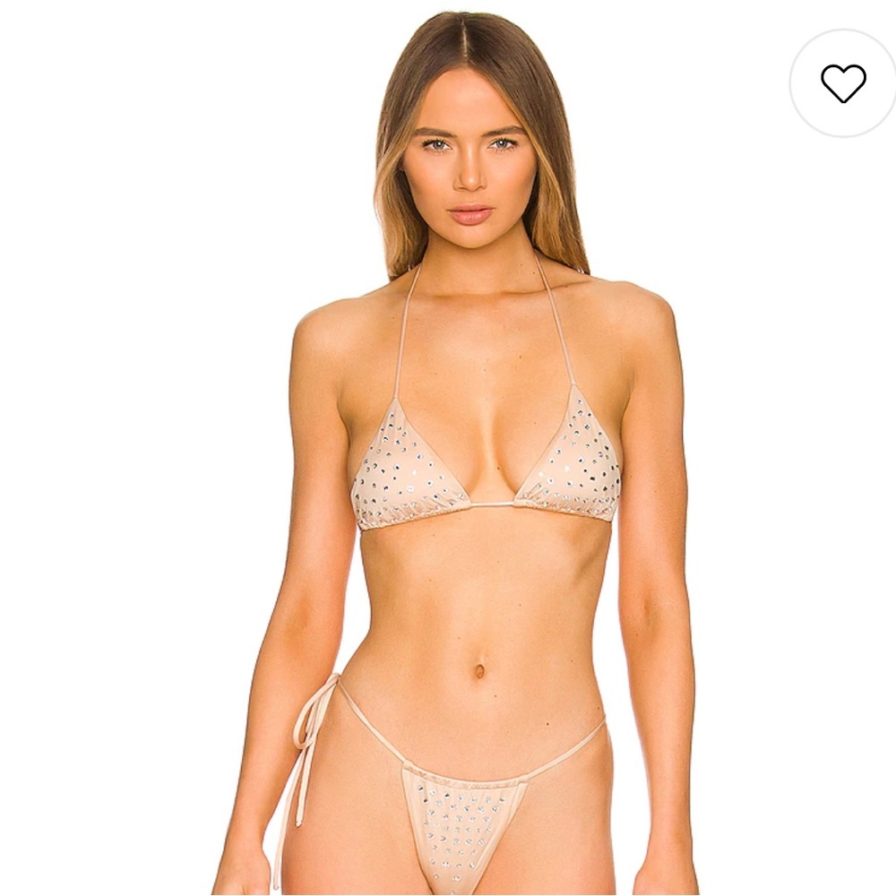 MONICA HANSEN BEACHWEAR Crystal Bikini Bottom